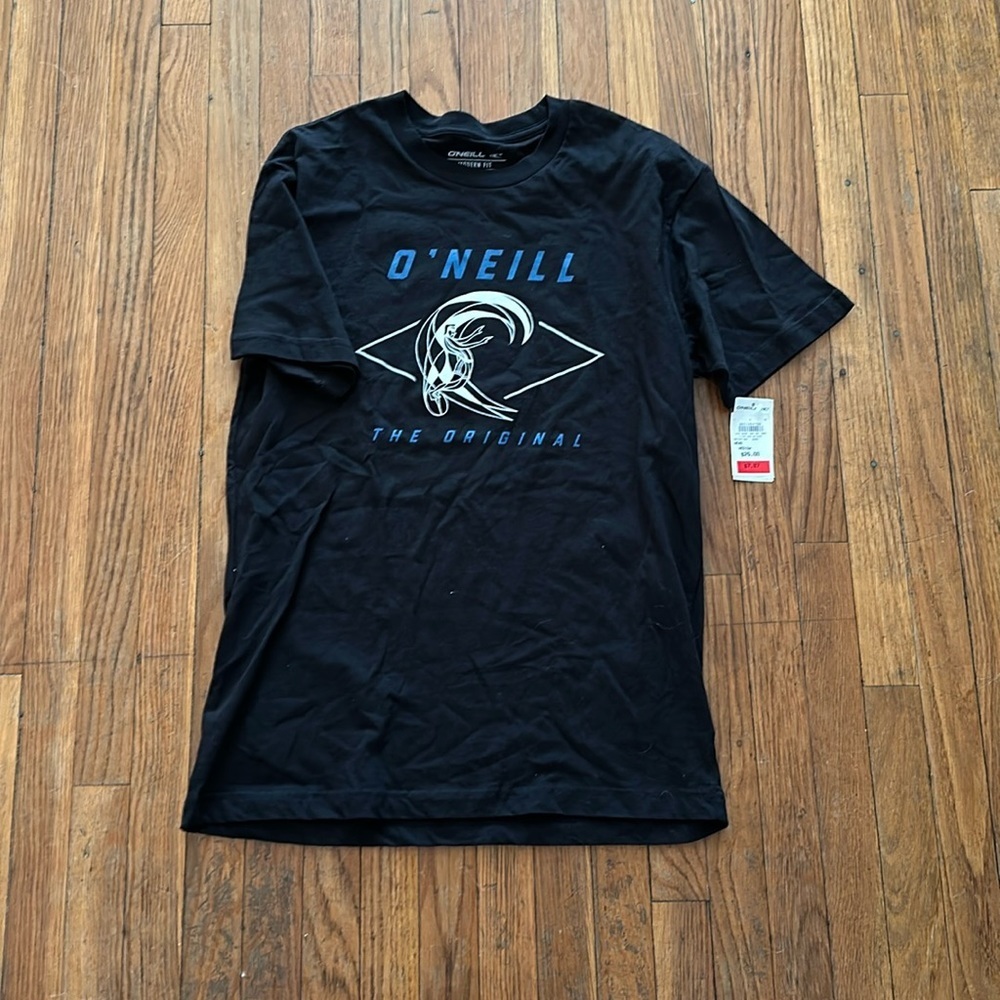 Sz M Men’s O’Neil Surf Black Tshirt
